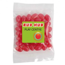 Medium Confectionery Bag - Mini Jelly Beans (Corporate Colours)