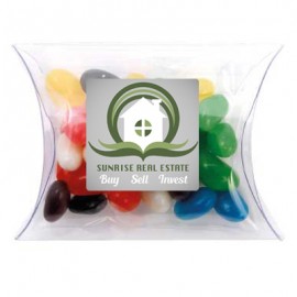 Clear Pillow Box with Mixed Mini Jelly Beans