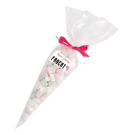 Confectionery Cones with Mini Marshmallows