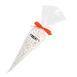 Confectionery Cones with Mint Drops