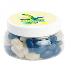 Large Plastic Jar with Mini Jelly Beans (Corporate Colour)