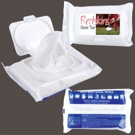 Compact Anti Bacterial Wet Wipes in Pouch