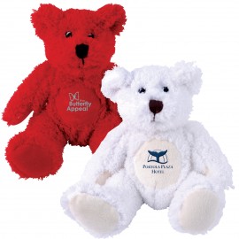 Zoe (Red) and Snowy (White) Plush Teddy Bear