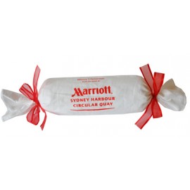 Traditional 1 KG Christmas Puddings wrapped in Custom Printed Cloth 