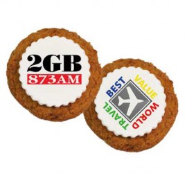 Printed Anzac Cookies with custom printed fondant
