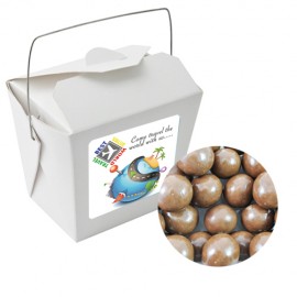 Paper Noodle Box with Malt Balls