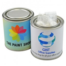 Small Paint Tin with Individually Wrapped Mints