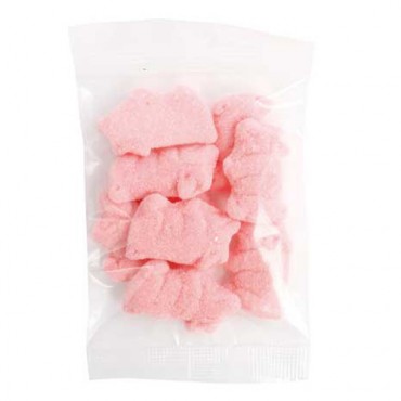 Medium Confectionery Bag - Pink Pigs