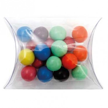 Clear Pillow Box with Mixed Chocolate Balls