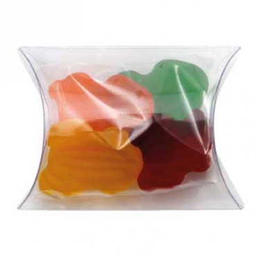 Clear Pillow Box with Fruity Frogs