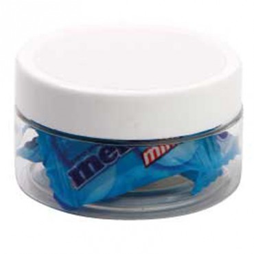 Small Plastic Jar with Mentos