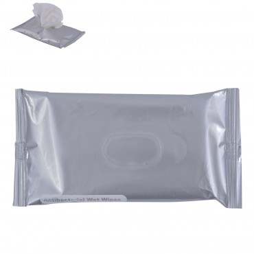 Pocket Anti Bacterial Wet Wipes in Pouch