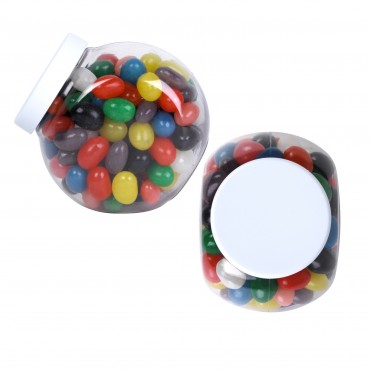 Assorted Colour Mini Jelly Beans in Containers