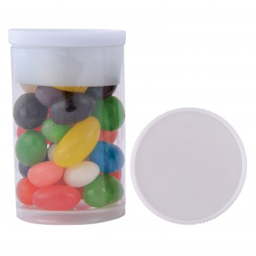 Assorted Colour Mini Jelly Beans in Dinky Tube