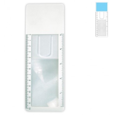 Clear Bookmark Magnifier Ruler