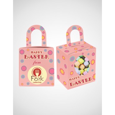 Custom Printed Easter Noodle box with mini marshmallows