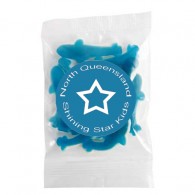Medium Confectionery Bag - Blue Sharks