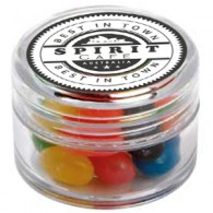 Mini Plastic Jar with Mixed Mini Jelly Beans
