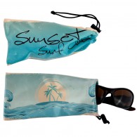 Custom Superior Hi Microfibre Pouch - Eye and Sunglasses