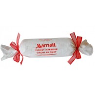 Traditional 1 KG Christmas Puddings wrapped in Custom Printed Cloth 