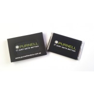 Signature Small Chocolate Bar with a custom printed wrapper and Custom Printed Box