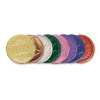 Foil Colours-Custom Embossed Coins (Min 1k)