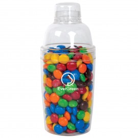 M&M's in Acrylic Cocktail Shaker