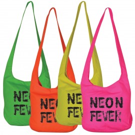 Rio Neon Canvas Shoulder Bags - 340 GSM