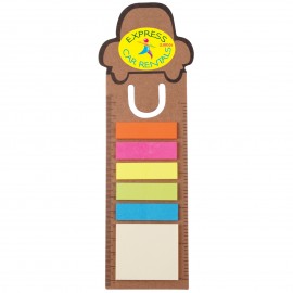 Car Bookmark / Ruler with Noteflags