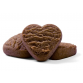 Chocolate Orange Heart Shape Cookie